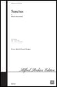 Sanctus SSA choral sheet music cover